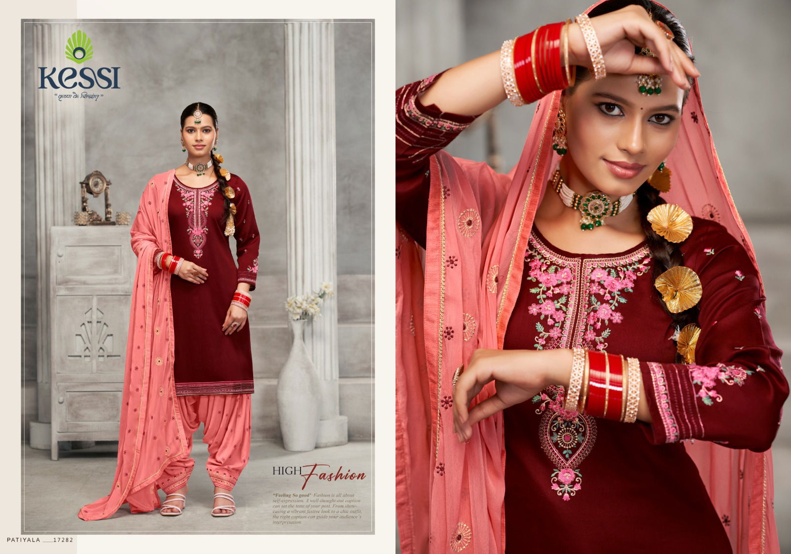 Patiala House Vol 102 By Kessi Jam Cotton Dress Material Surat Wholesale Market